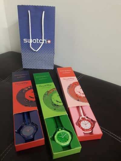 Royal Pop by Swatch, New From USA, With Complete Packing