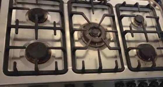 cooking range 5 burner for sale