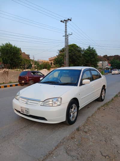 Honda Civic VTi 2001 price 12.80000 contact0348-52-58-051