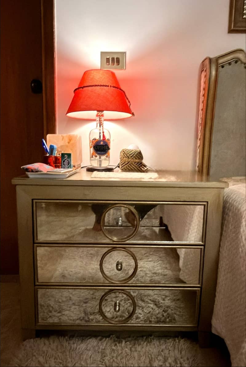 Solid Sheesham double bed 2