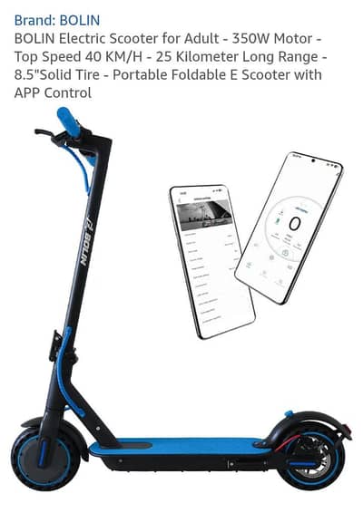 bolin e scooter import from Dubai