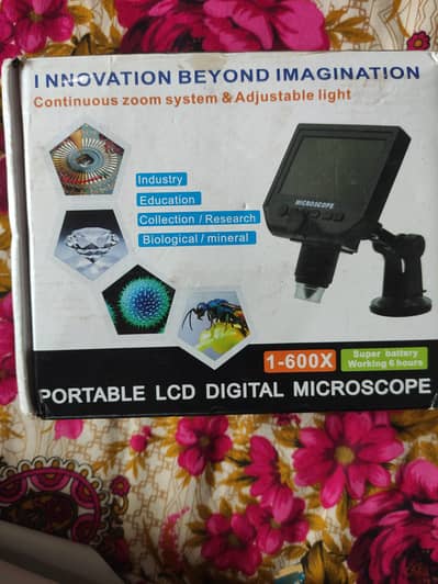 portable lcd digital microscope