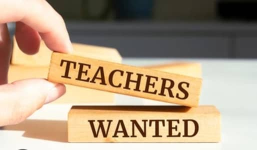 I need Female teacher for 2 subjects