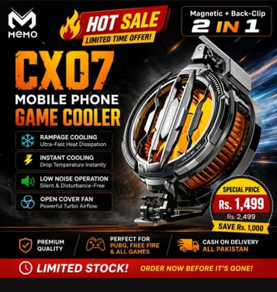 Magnetic phone cooler fan