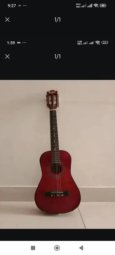 kids guitar in good condition