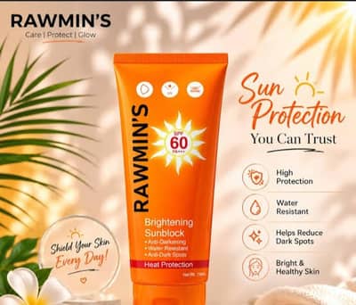 Rawmin's sunblock