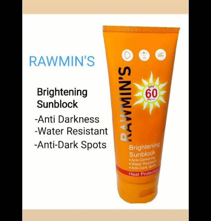 Rawmin's sunblock 1