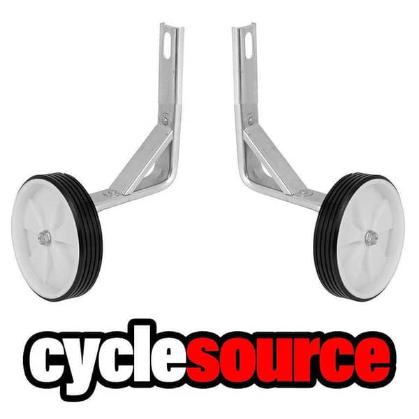 Me home Heavy-Duty Universal Bicycle Training Wheels for Kids - Fits 20" Cycles Size Bikes Cycles