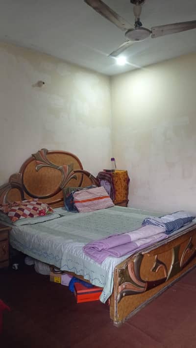 Bed and Dresser