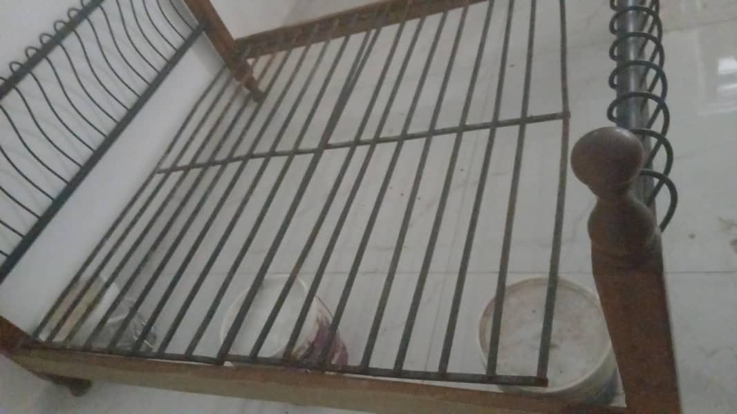 solid wood bed 2