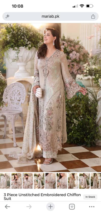 Chiffon suit