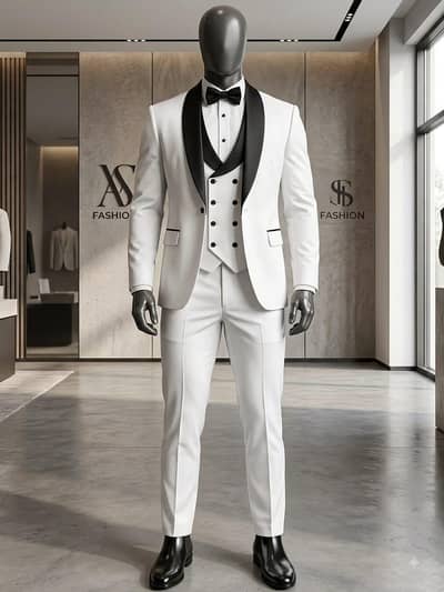 2 Premium 3 Piece Pant Coat Sets (Medium)