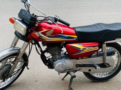 Honda CG125 Hyderabad number  2019 Seald enjine