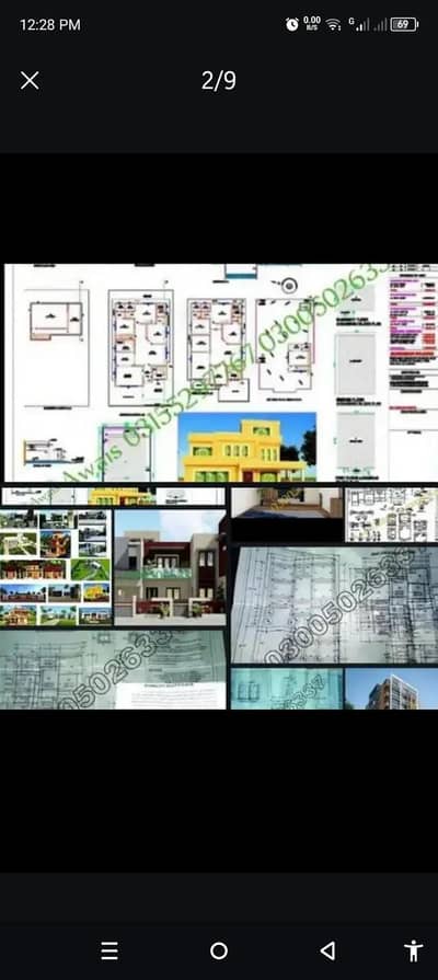 Maps Architect 03005026337 Drawings Naqsha Hiring interior Auto CAD