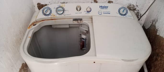 washing machine with spanner