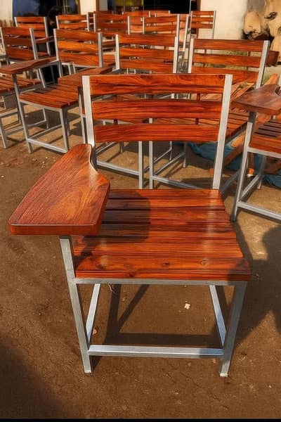 School Chairs – Heavy Duty Iron Frame