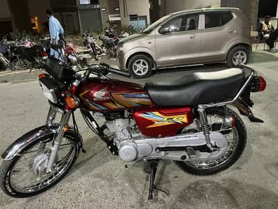Honda 125 unregistered WhatsApp 03292264339