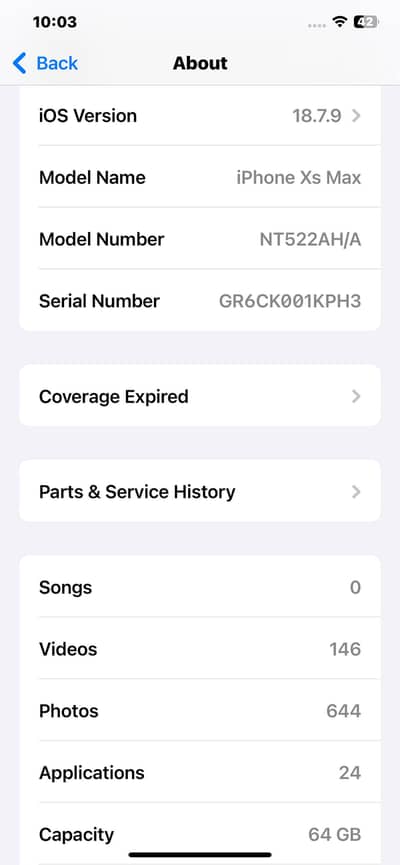 Apple iPhone XS Max