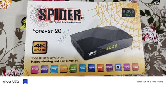 spider forever 20 4k reciever for sale