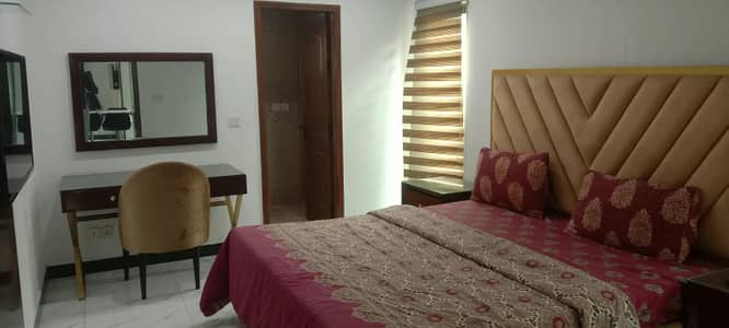 Beautiful & Small 2 Beds Furnished Apartment Available For Rent in Askari-10