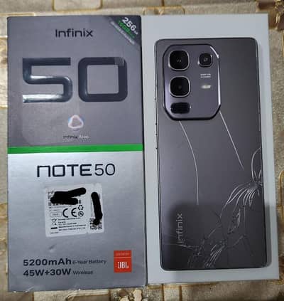 Infinix Note 50 With Box‼