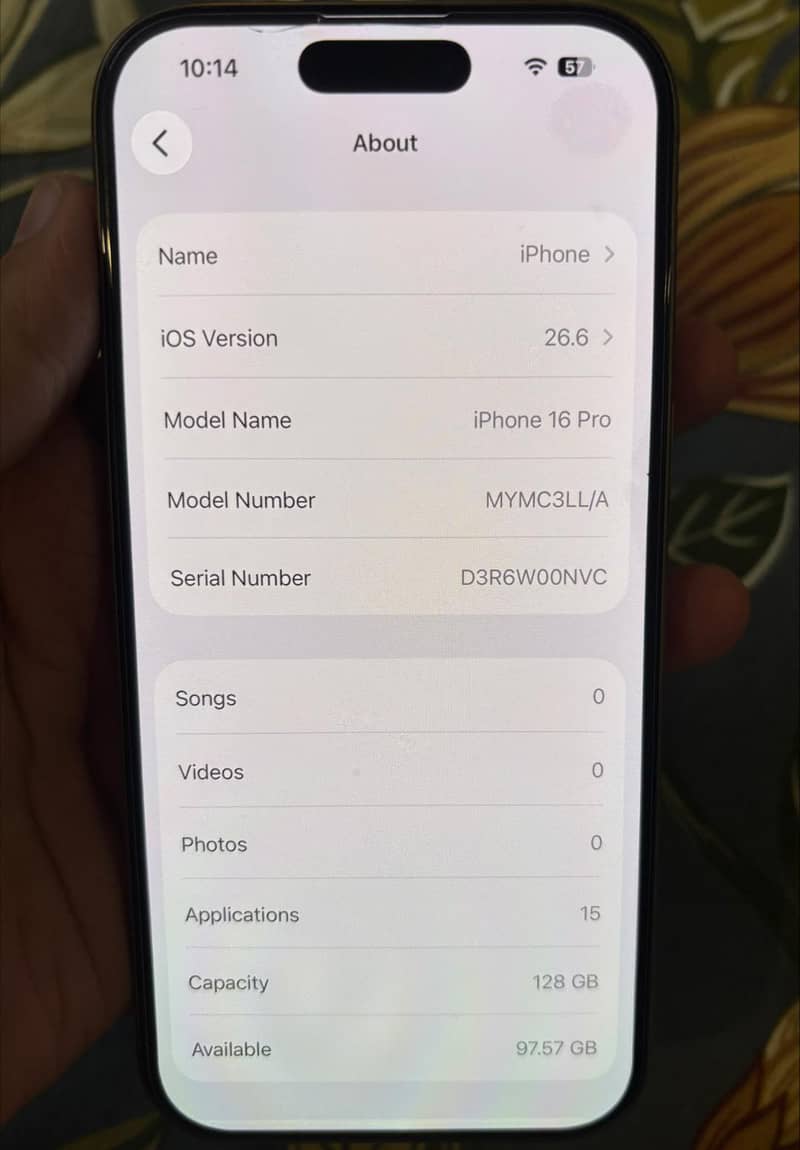 Apple iPhone 16 Pro 5