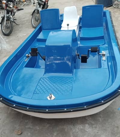 fiberglass paddle boat 03 seater new design boat
