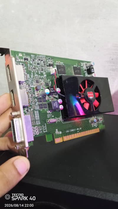 Amd R7 450 Gpu Graphics card For Gaming 4gb Ddr5 tag rx 580 rx 570