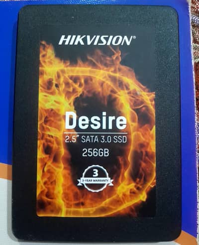 HIKVISION DESIRE 256GB SSD with 90% health– SUPER FAST STORAGE!