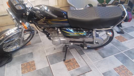 Honda CG 125 2026 spotless lahore number