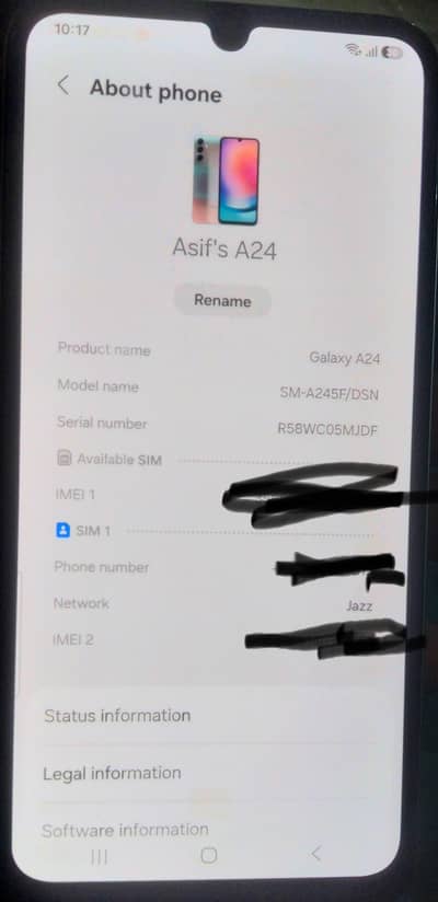 Samsung Mobile A24