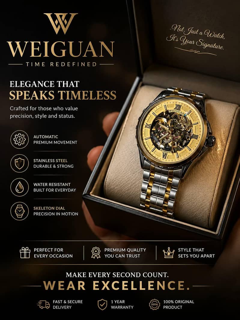 AUTOMATIC WATCH AVAILABLE 0