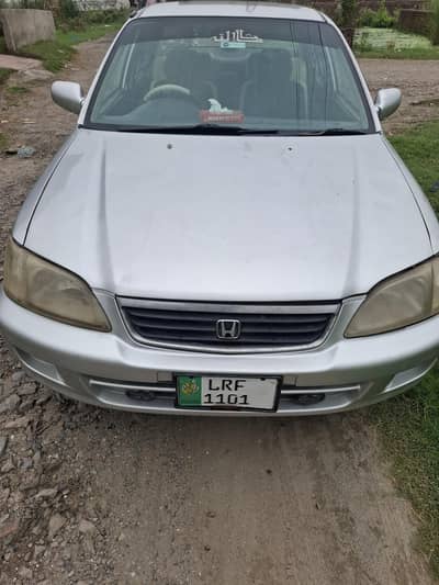 Honda city silver 2002