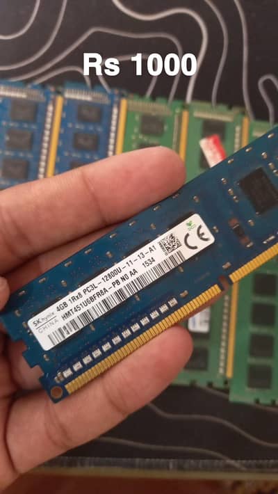 SK Hynix 4GB DDR3L 1600MHz Desktop RAM – 100% Working