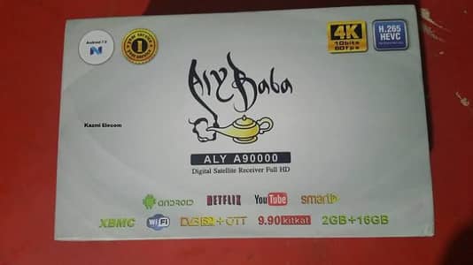Aly baba A90000 4k android receiver