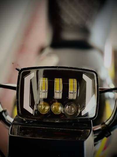 Bike front led pannel