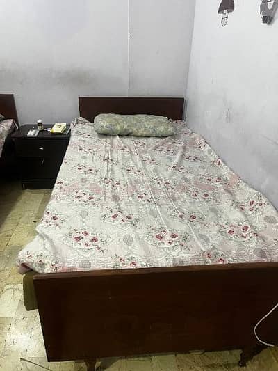 single bed set with mattress