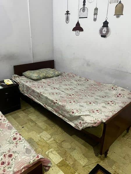 single bed set with mattress 1