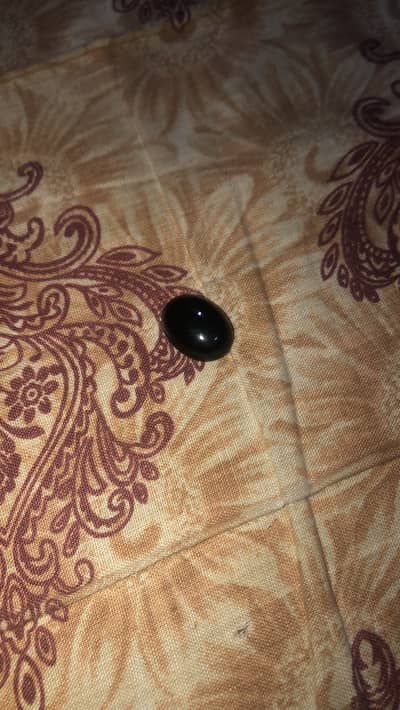 Natural black aqeeq stone made in Soudia.