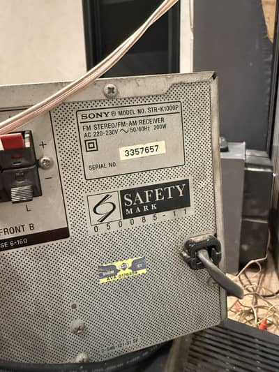 Sony amplifier strk100