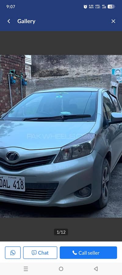 Toyota Vitz 2016