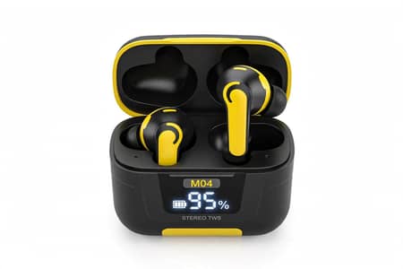 `M04 Earbuds - 48 Hour Battery - LED Display - Lahore Delivery`*