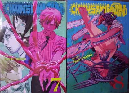 Chainsaw man manga vol 7, 8
