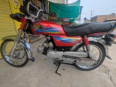 Hi speed CD 70 2018 model for sale