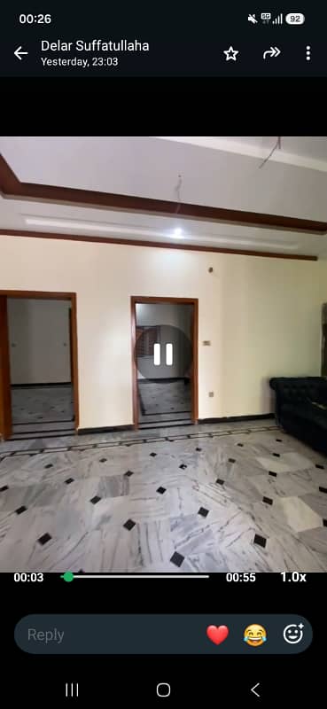 6 marla duble story house for rent
