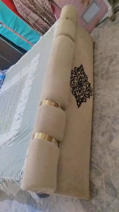 bed with side tables for sale