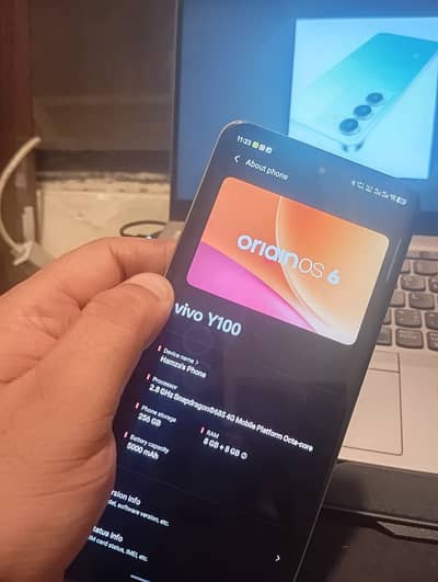 Vivo Y100 Breeze Green