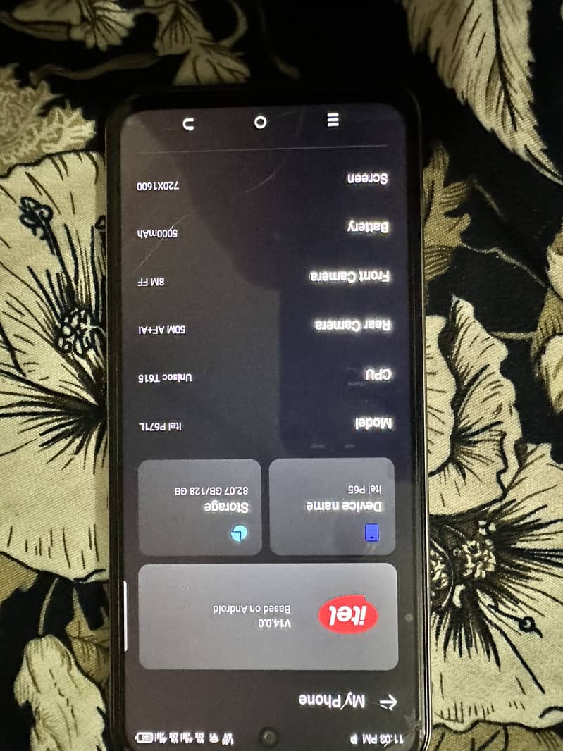 Itel P65 0