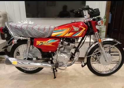 HONDA CG-125 FOR SALE (0 Meter bike)