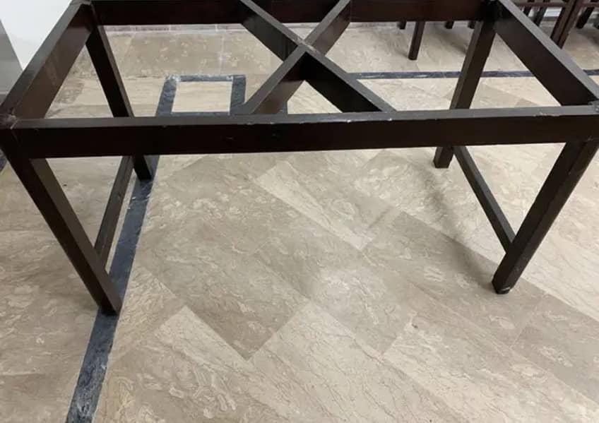 Dining table without glass 1